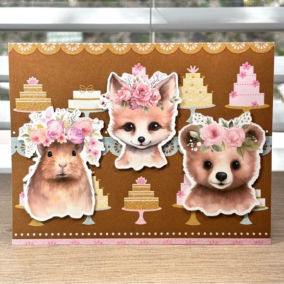 Handmade Children’s Birthday Greeting Card - Picture 1 of 1